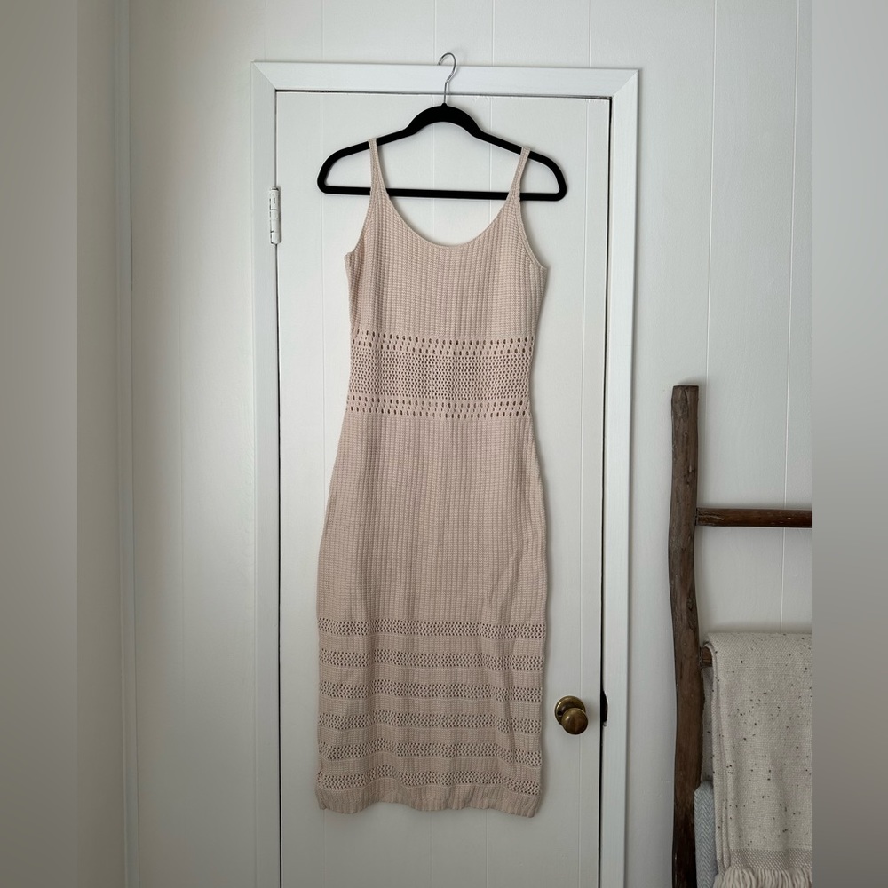 Midi crochet dress from Lulu’s